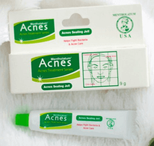 Acnes sealing jell
