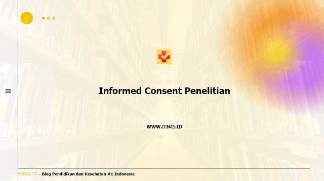 informed consent penelitian