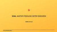Soal Anatomi Fisiologi Sistem Endokrin