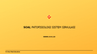 Soal Patofisiologi Sistem Sirkulasi