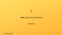 soal geopolitik Indonesia