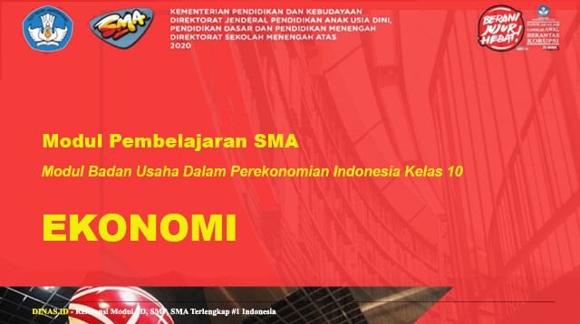 modul badan usaha dalam perekonomian indonesia kelas 10