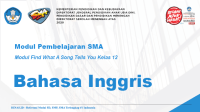 modul find what a song tells you kelas 12