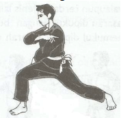 Merupakan teknik gerakan tangkisan siku dalam olahraga beladiri pencak silat yaitu teknik