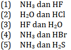 Kelompok senyawa yang dapat membentuk ikatan hidrogen adalah