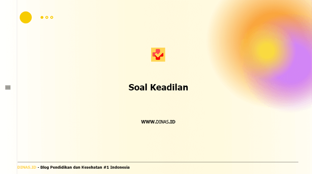 soal keadilan