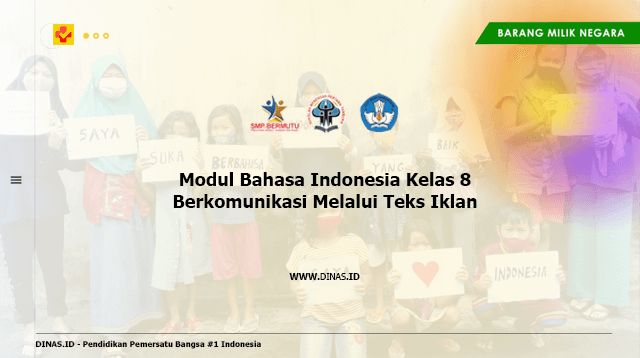 modul bahasa indonesia kelas 8 berkomunikasi melalui teks iklan