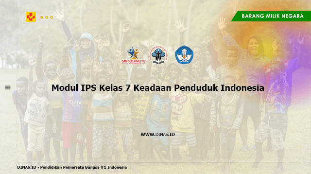 modul ips kelas 7 keadaan penduduk indonesia