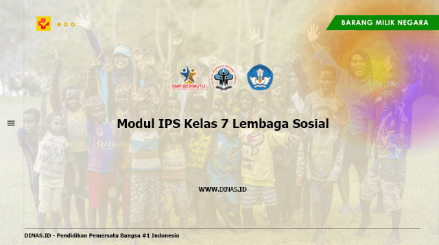 modul ips kelas 7 lembaga sosial