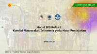 modul ips kelas 8 kondisi masyarakat indonesia pada masa penjajahan