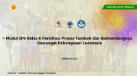 modul ips kelas 8 peristiwa proses tumbuh dan berkembangnya semangat kebangsaan indonesia