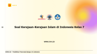 soal kerajaan-kerajaan islam di indonesia kelas 7