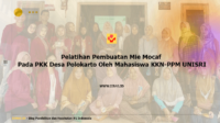 Pelatihan Pembuatan Mie Mocaf Pada PKK Desa Polokarto Oleh Mahasiswa KKN-PPM UNISRI