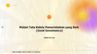 Tata Kelola Pemerintahan yang Baik (Good Governance)